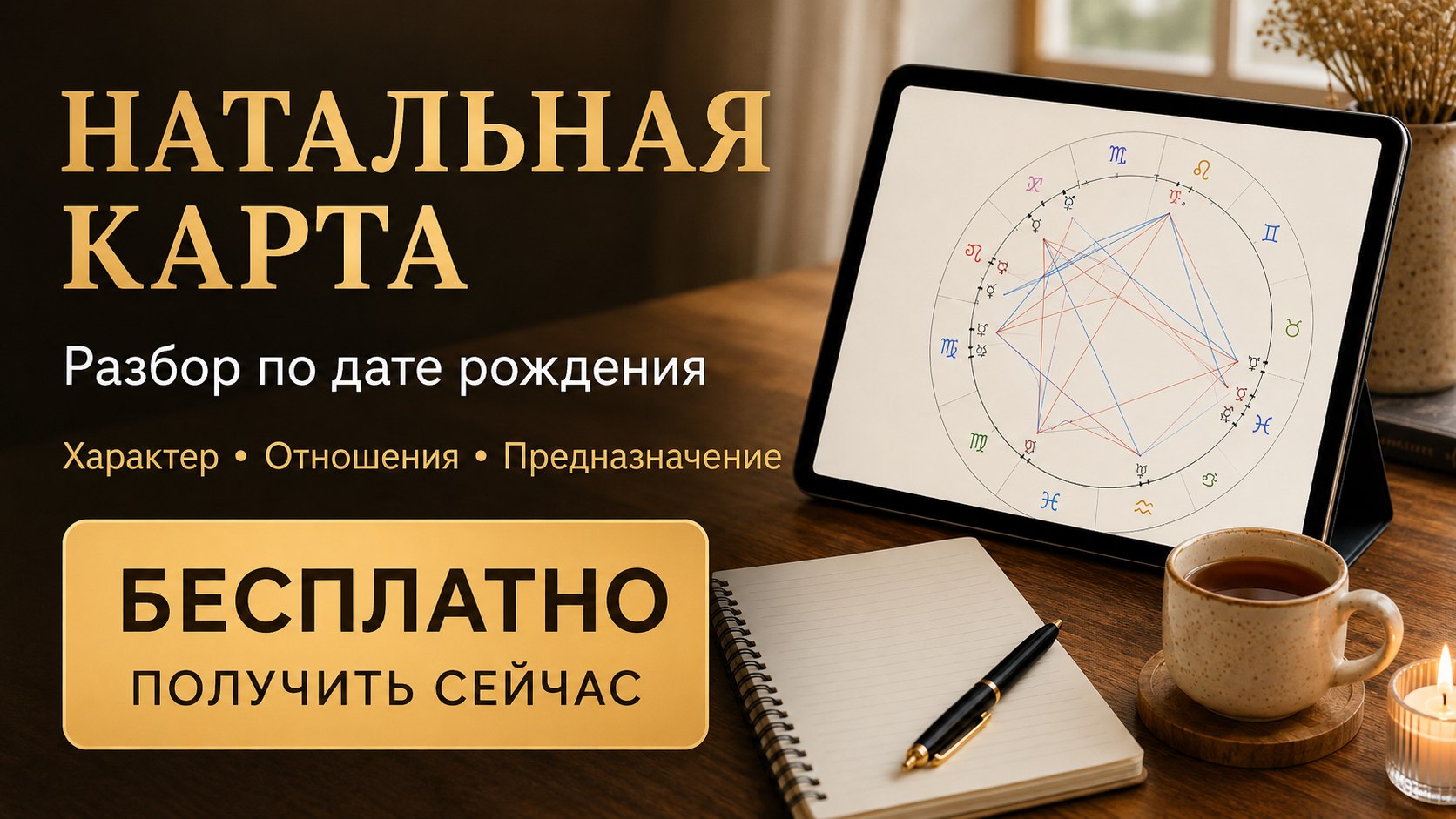 Бесплатный Звёздный астропрогноз 2026