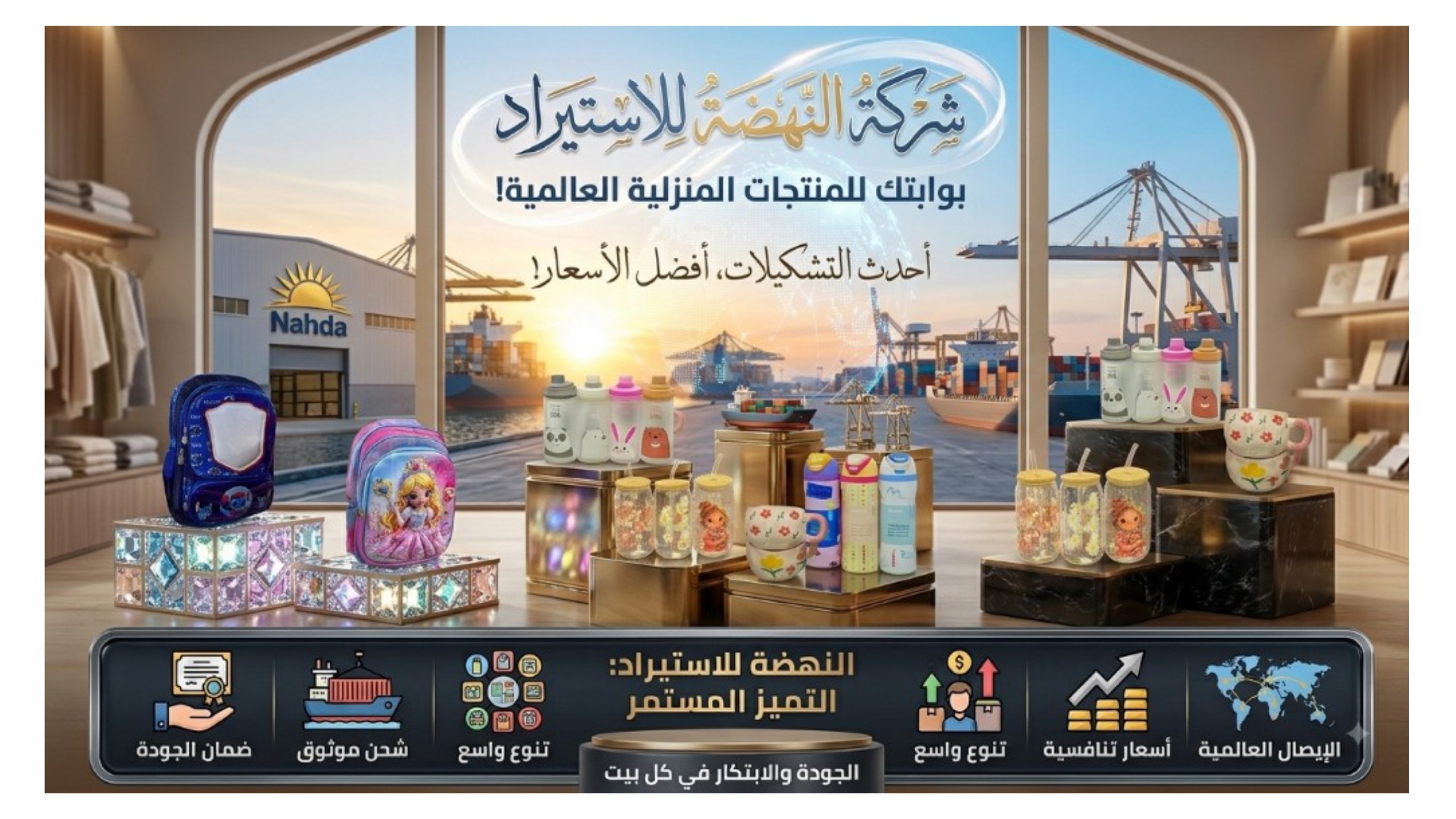 شركة الـنـهـضـه. للاستيراد والتصدير