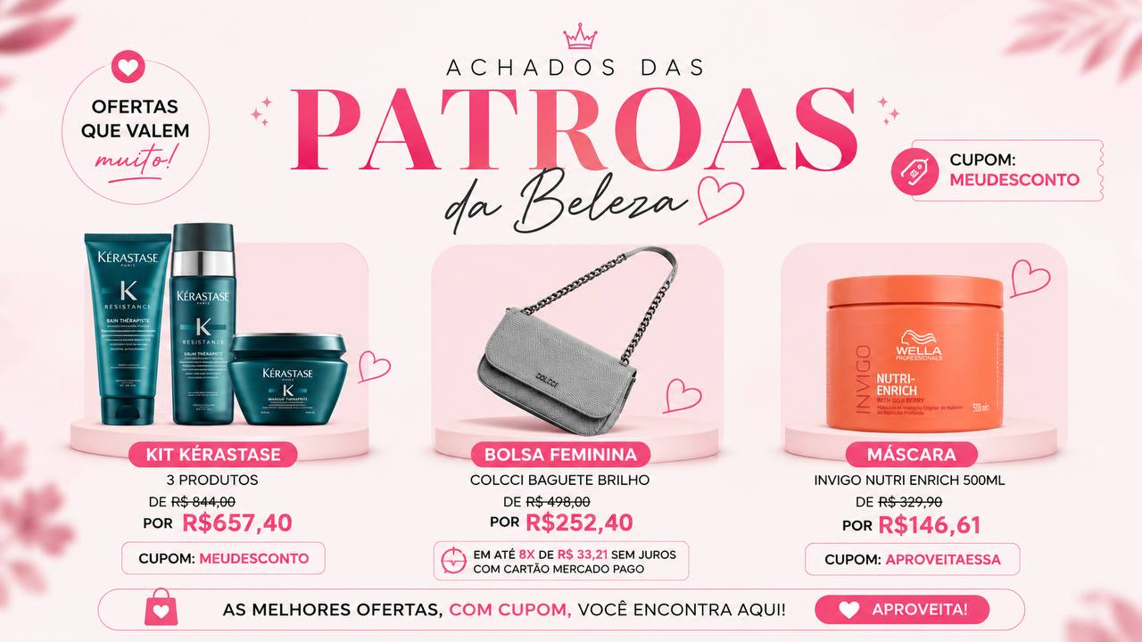 Patroas da Beleza 🛍️