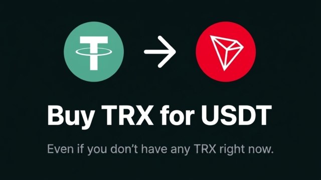 Swap USDT for TRX | trx4usdt