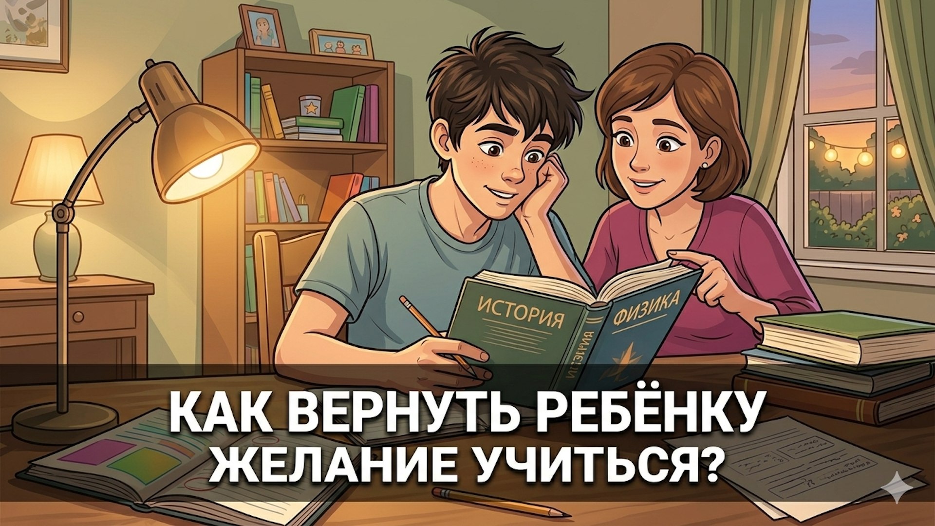 🤯 Как вернуть подростку интерес к учебе?