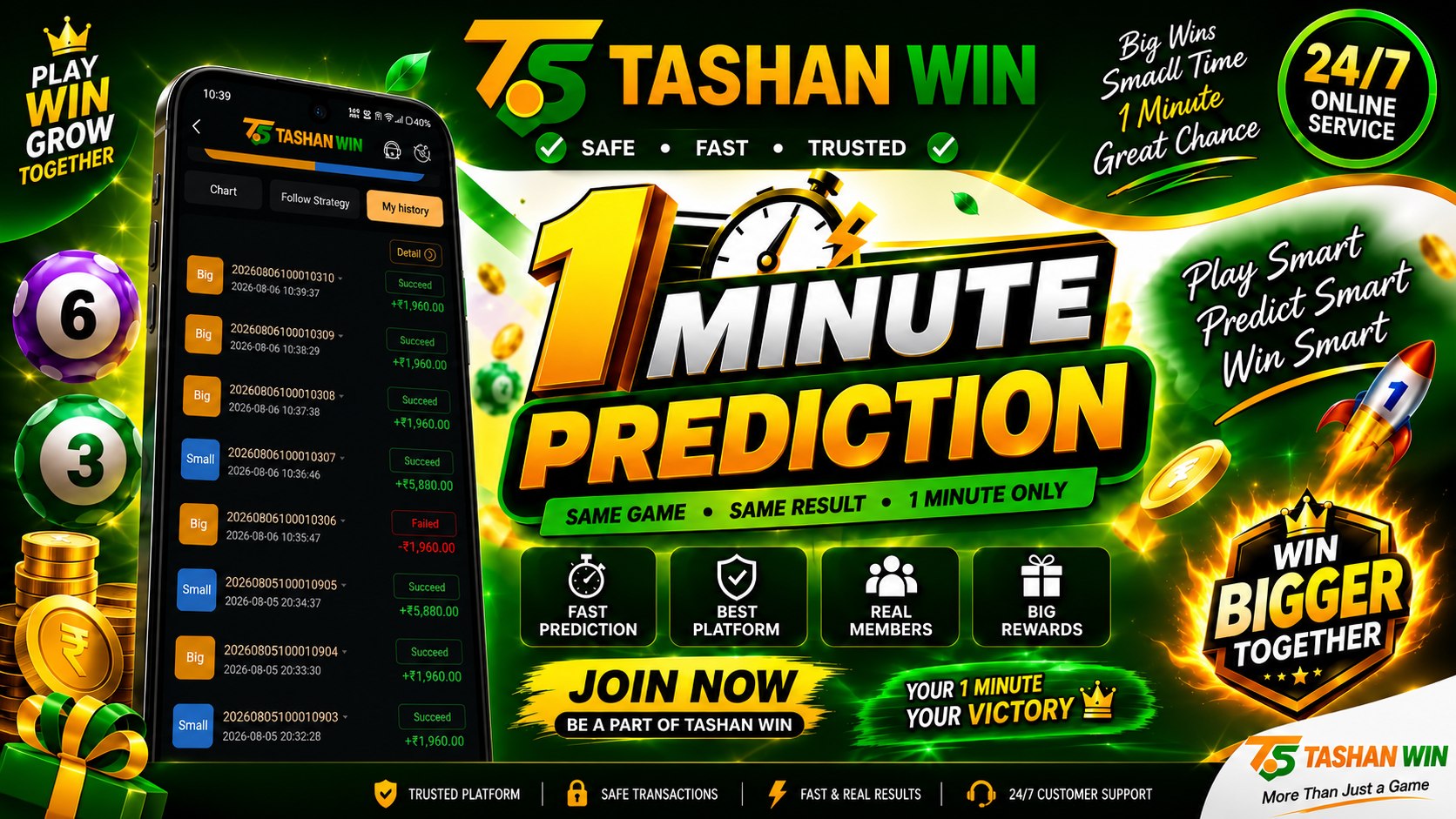 TASHAN WIN