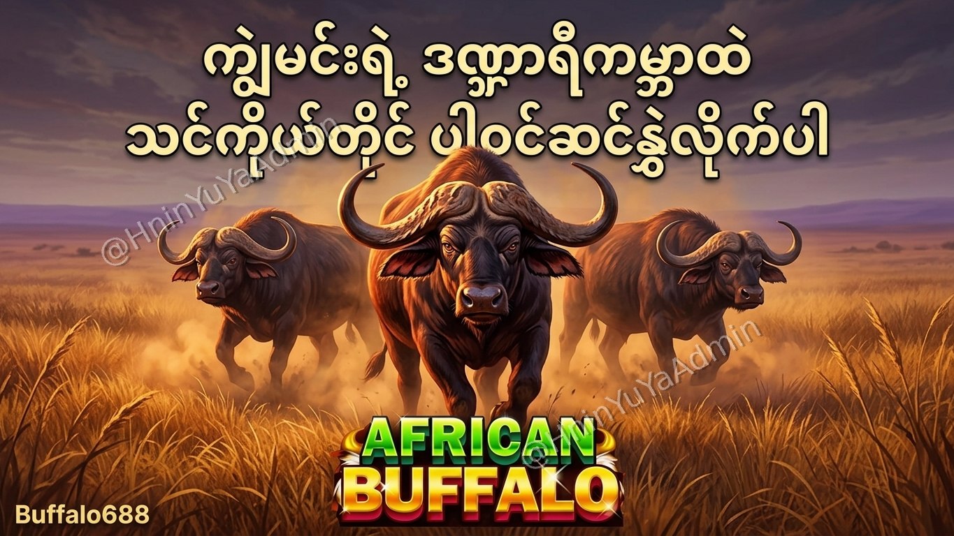 ကျွဲဂိမ်းအစစ် Buffalo688 ၊ကျွဲဘုရင် ၊ရှမ်းကိုးမီး၊ဘူကြီး