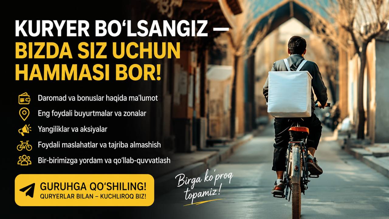 UZB Kuryerlar O’zbekiston