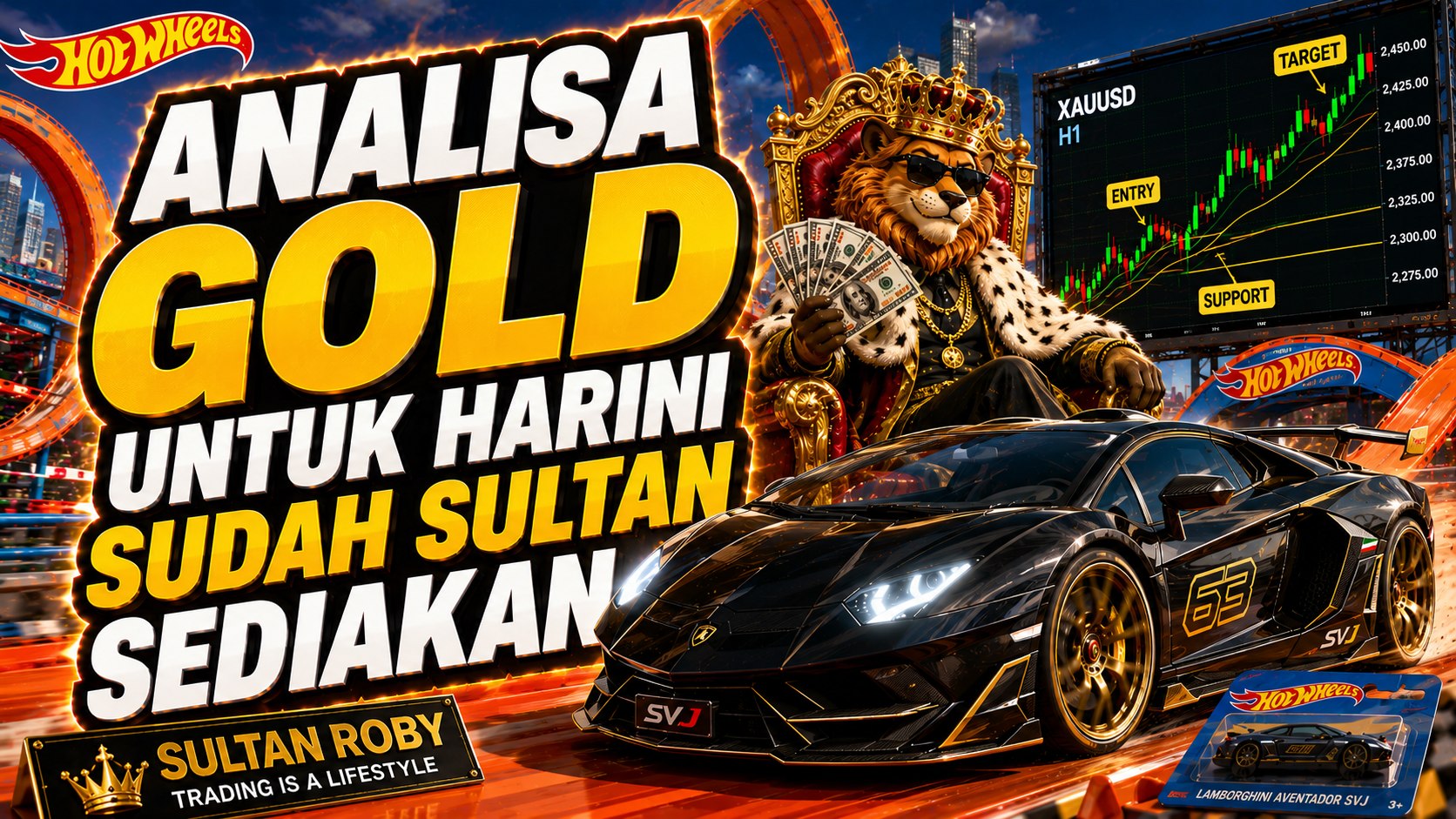 Roby Sultan Gold Flip