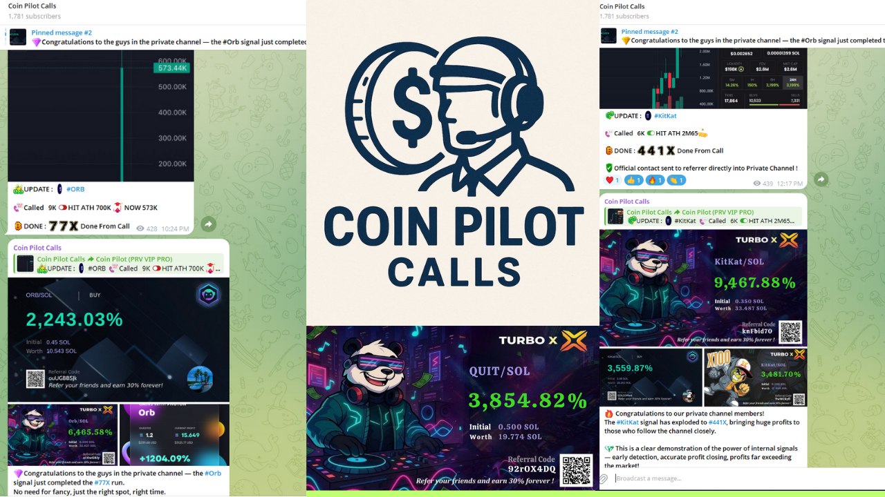 Coin Pilot Calls