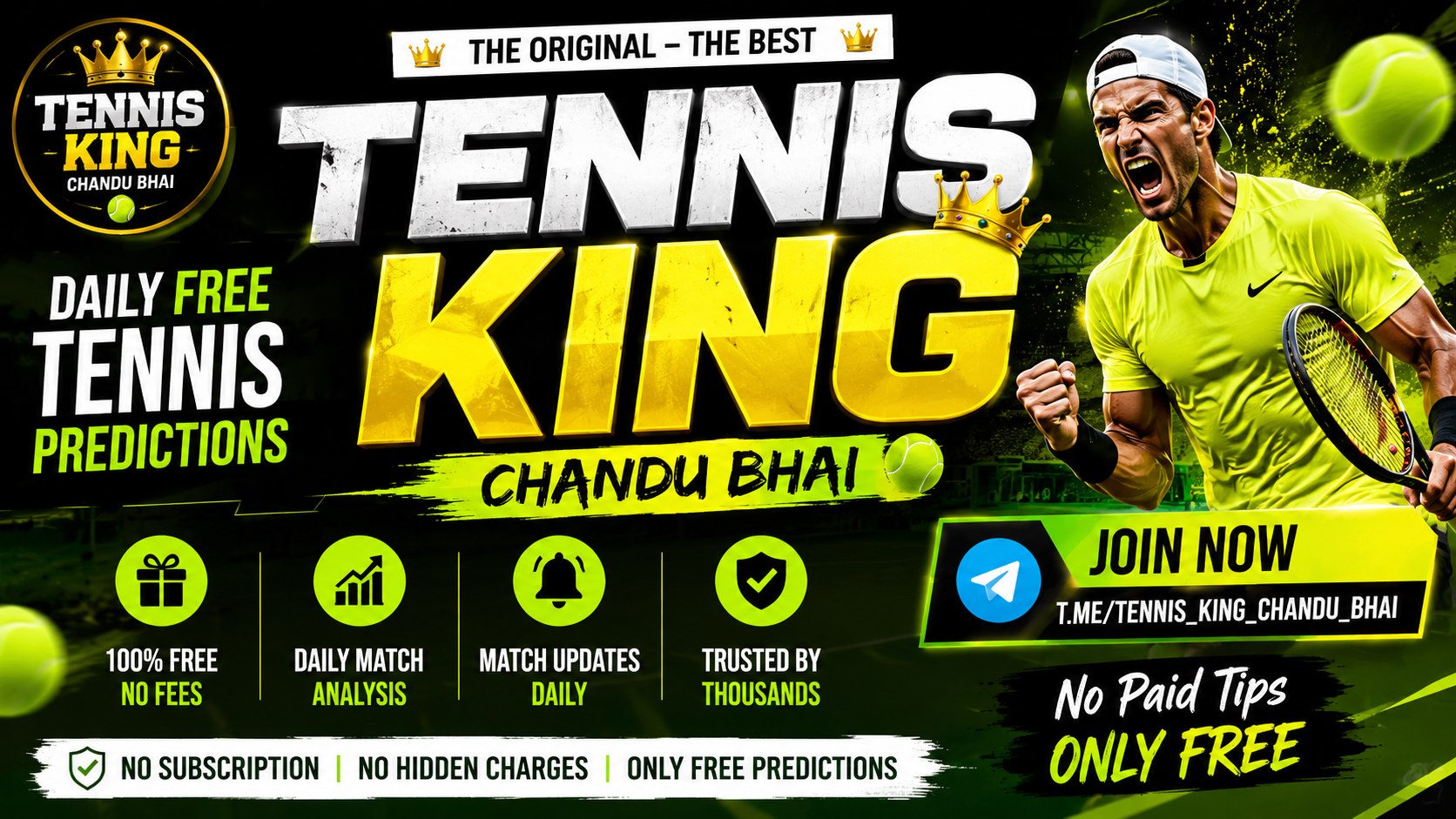TENNIS KING ( CHANDU BHAI )