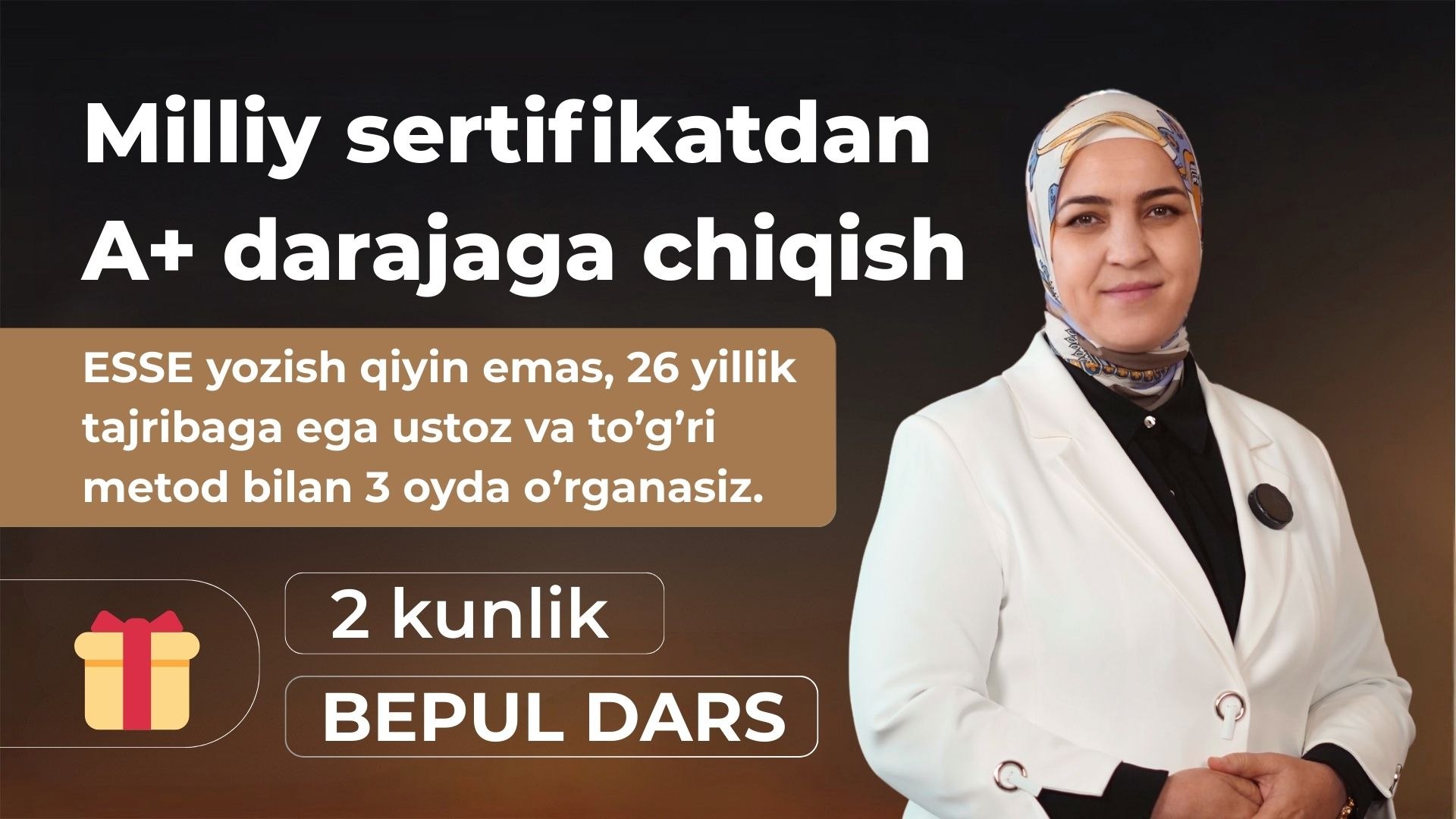 Milliy sertifikat sirlari | Dilafro'z Fayzullayevna