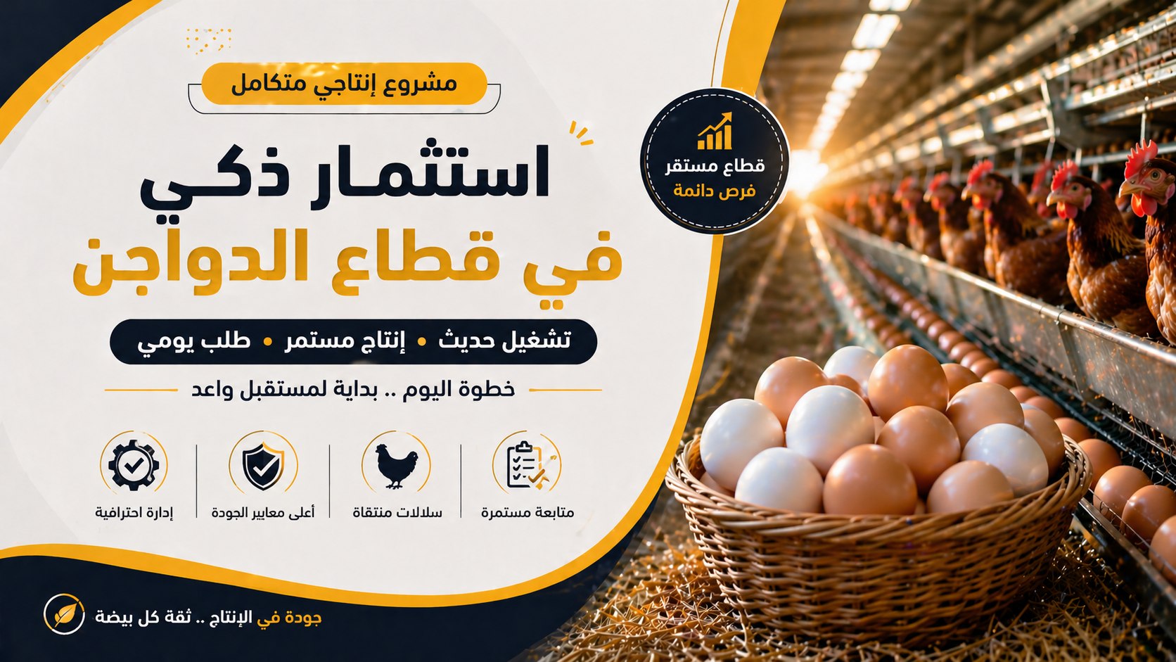 استثمار مزارع || للدواجن