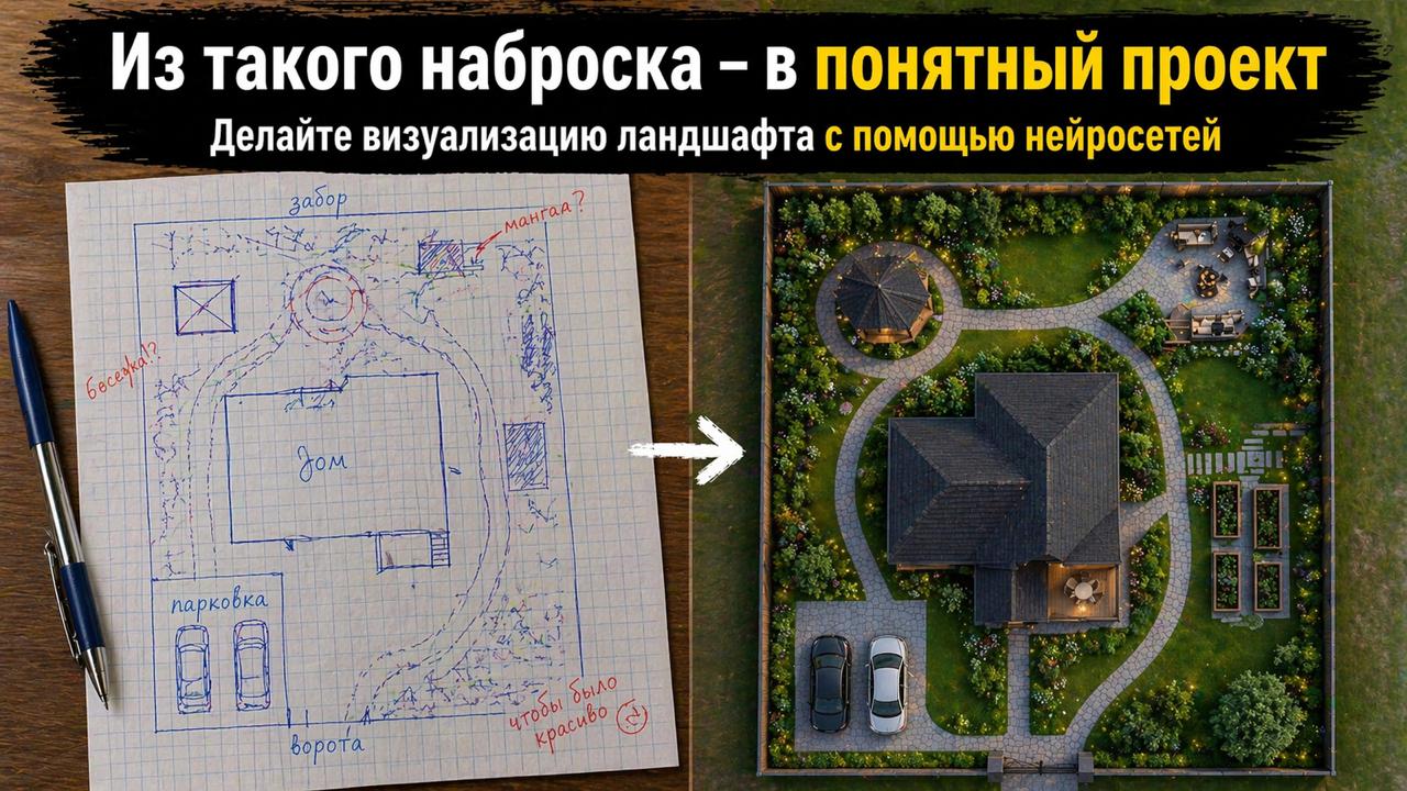 Нейросети для ландшафтного дизайнера