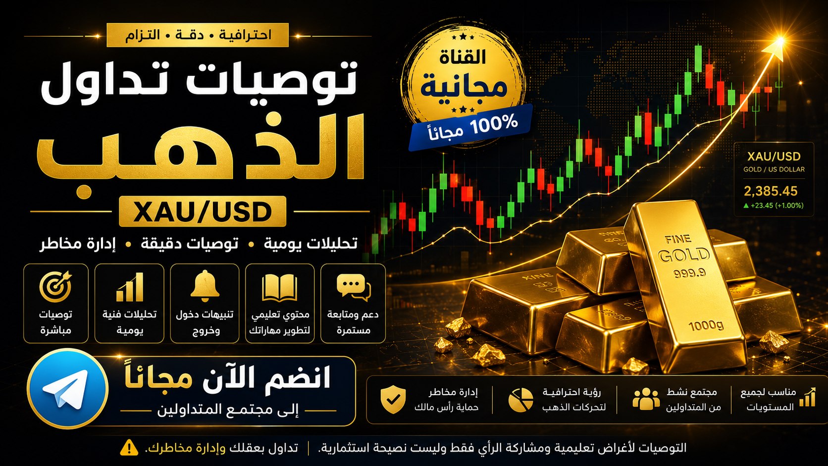 توصيات الذهب اليومية وتداول الفوركس
