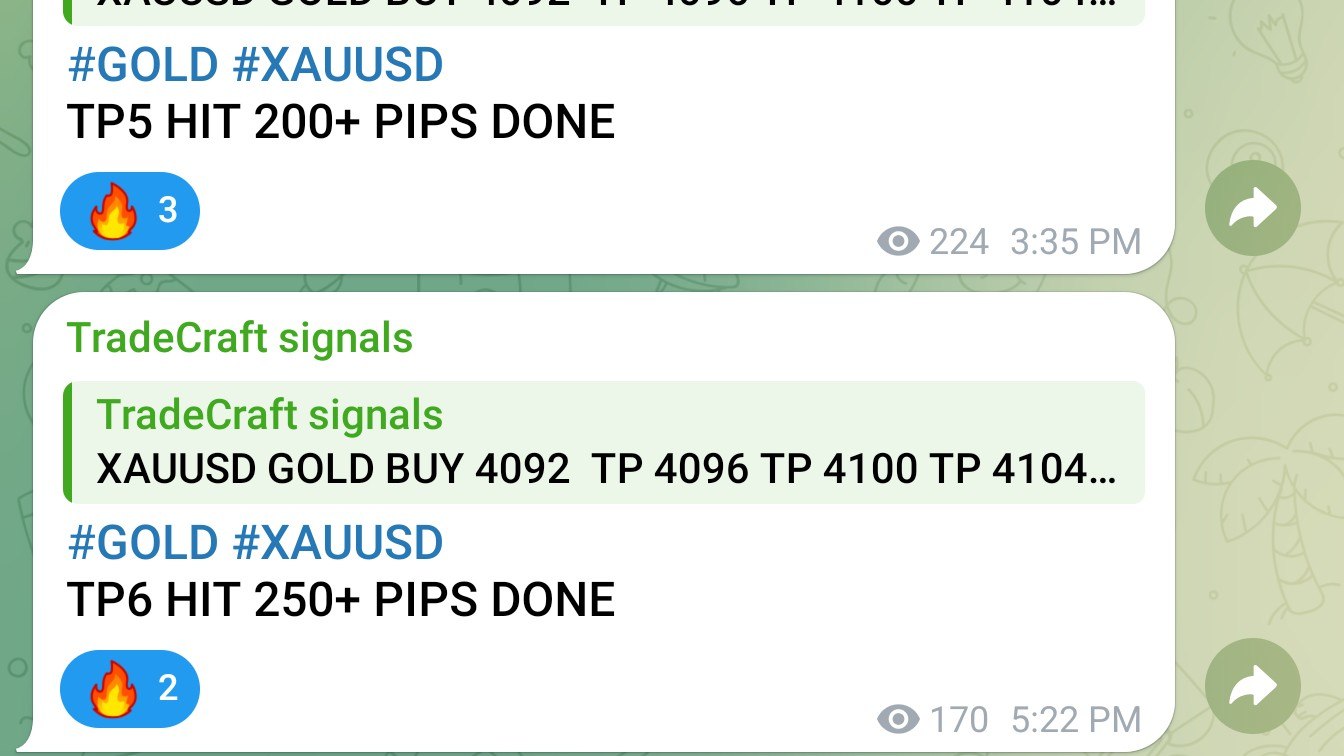 TradeCraft signals