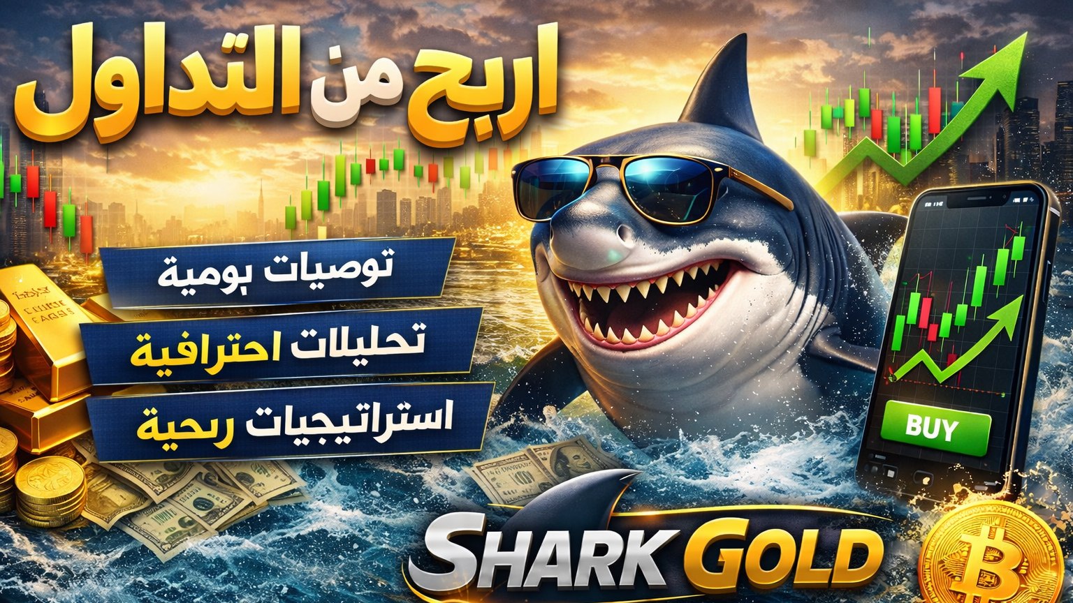 Shark Gold Vip