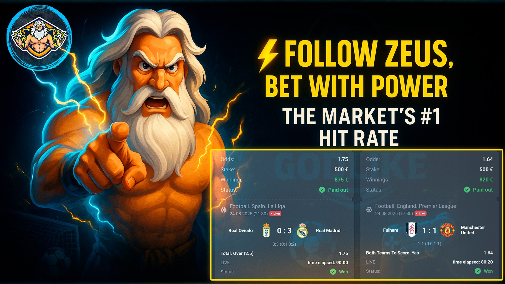 Godlike Tips ⚡️ Sports ⚽️