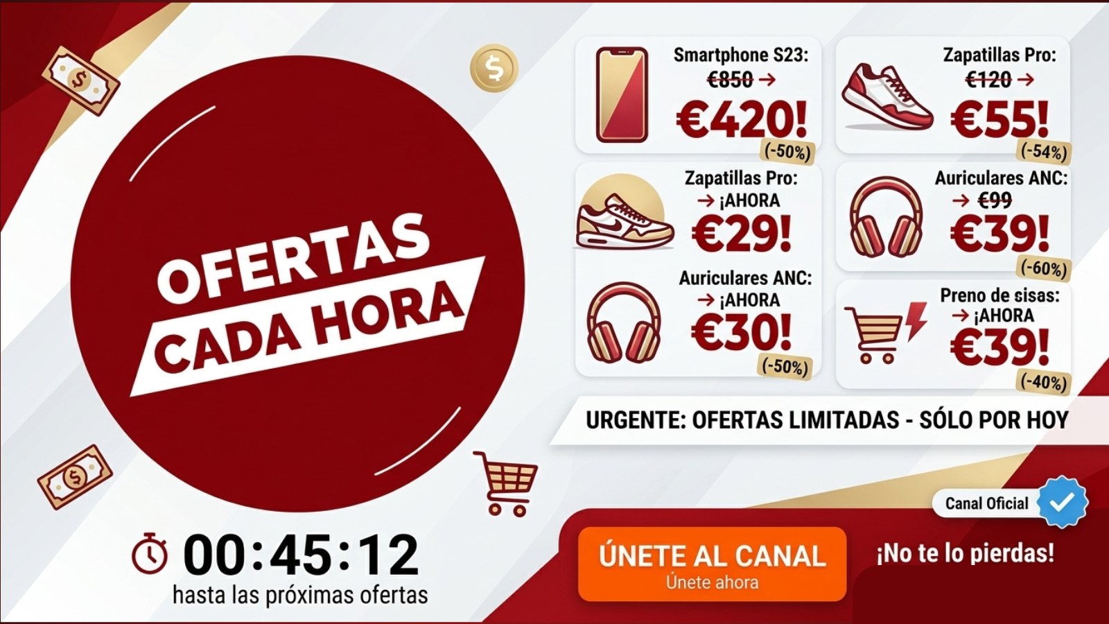 Ofertas Cada Hora ⏰