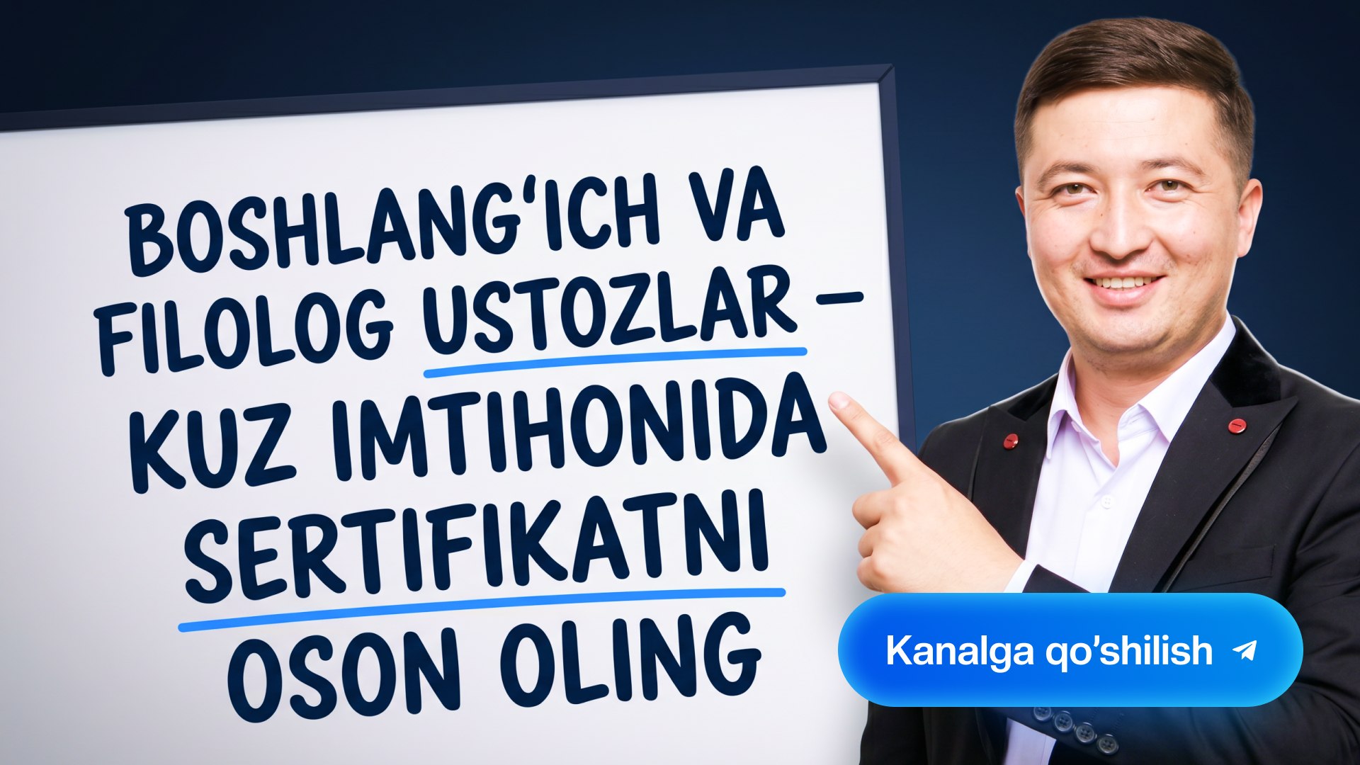 15-16-iyun Bepul webinar| Jaloliddin Baxtiyorovich