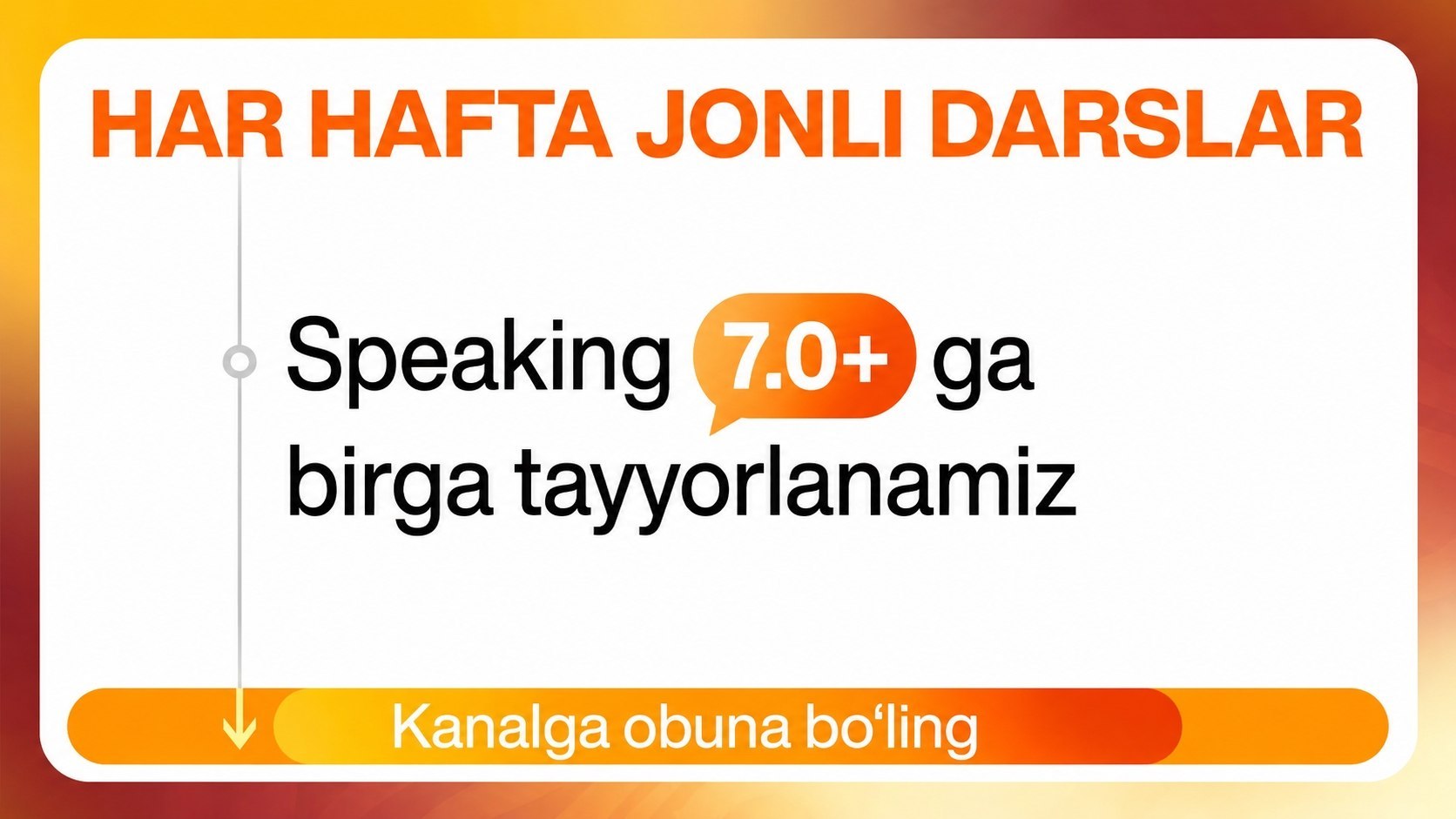 Marufxon | Speaking Teacher