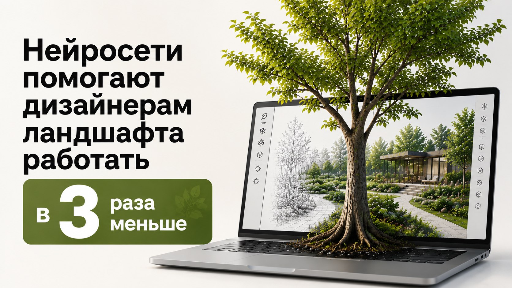 Нейросети для дизайнеров ландшафта