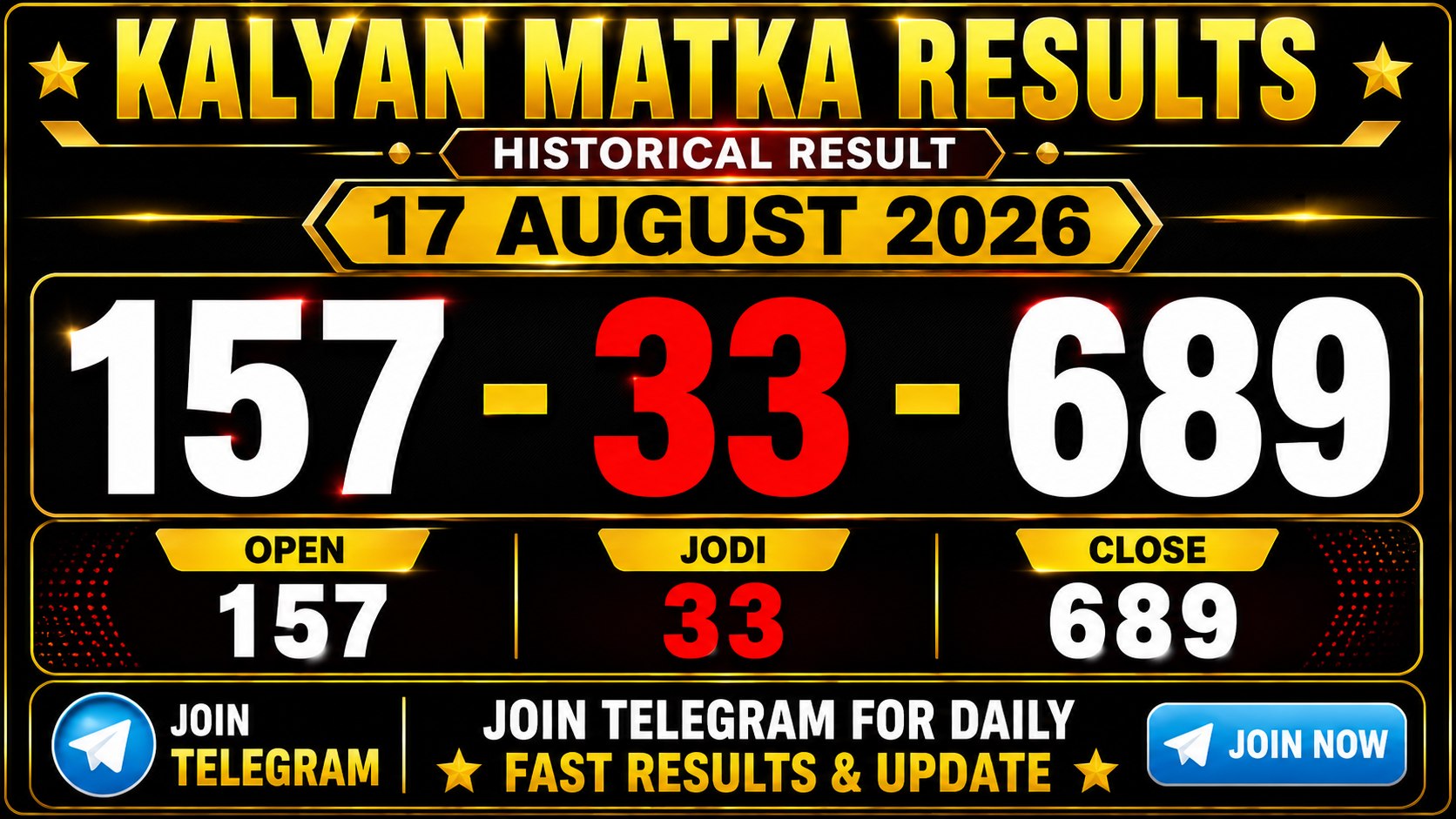 KALYAN MATKA VIP CHART