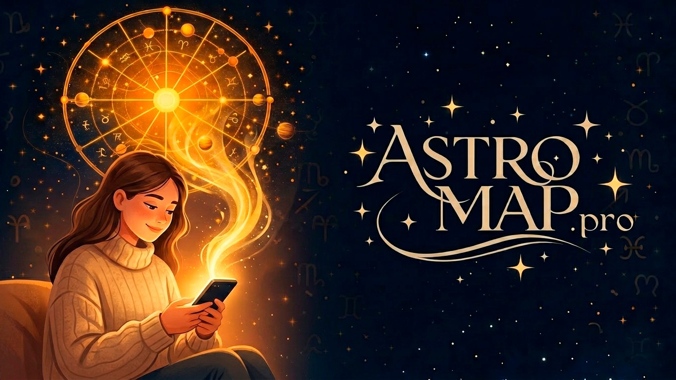 ✨ AstroMap.pro | Личный Гороскоп в Telegram