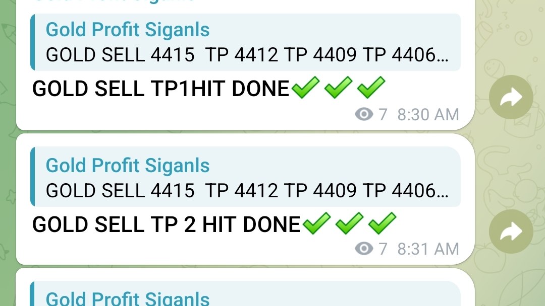 Gold Profit Siganls