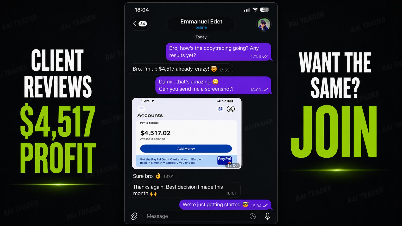 RAI TRADER DIRECT ✉️