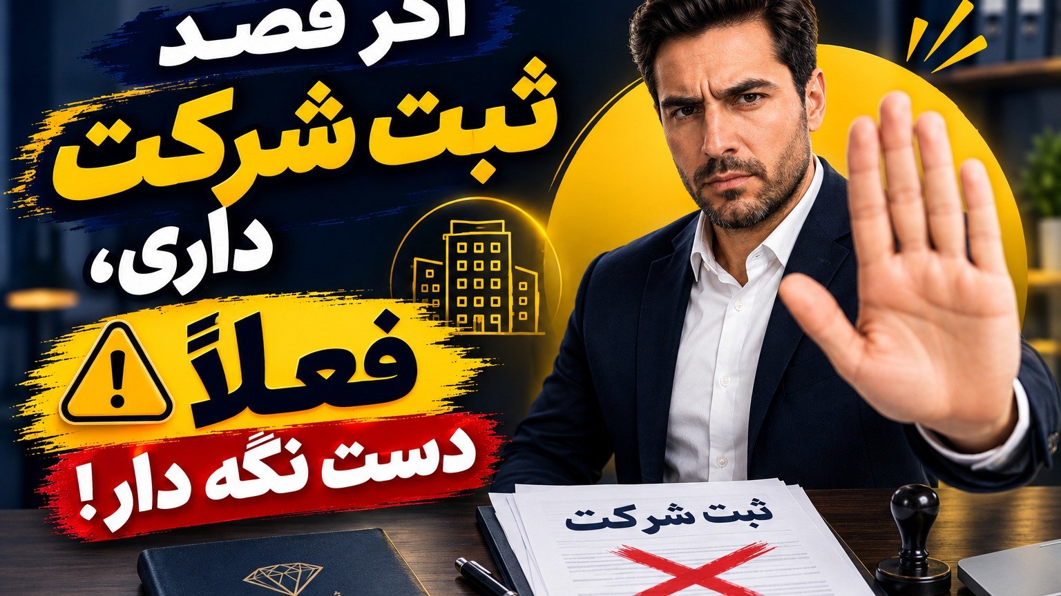 ثبت شرکت تا ساخت برند